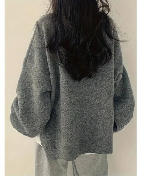 Alternative view of Vintage Lantern Sleeve Sweater Women