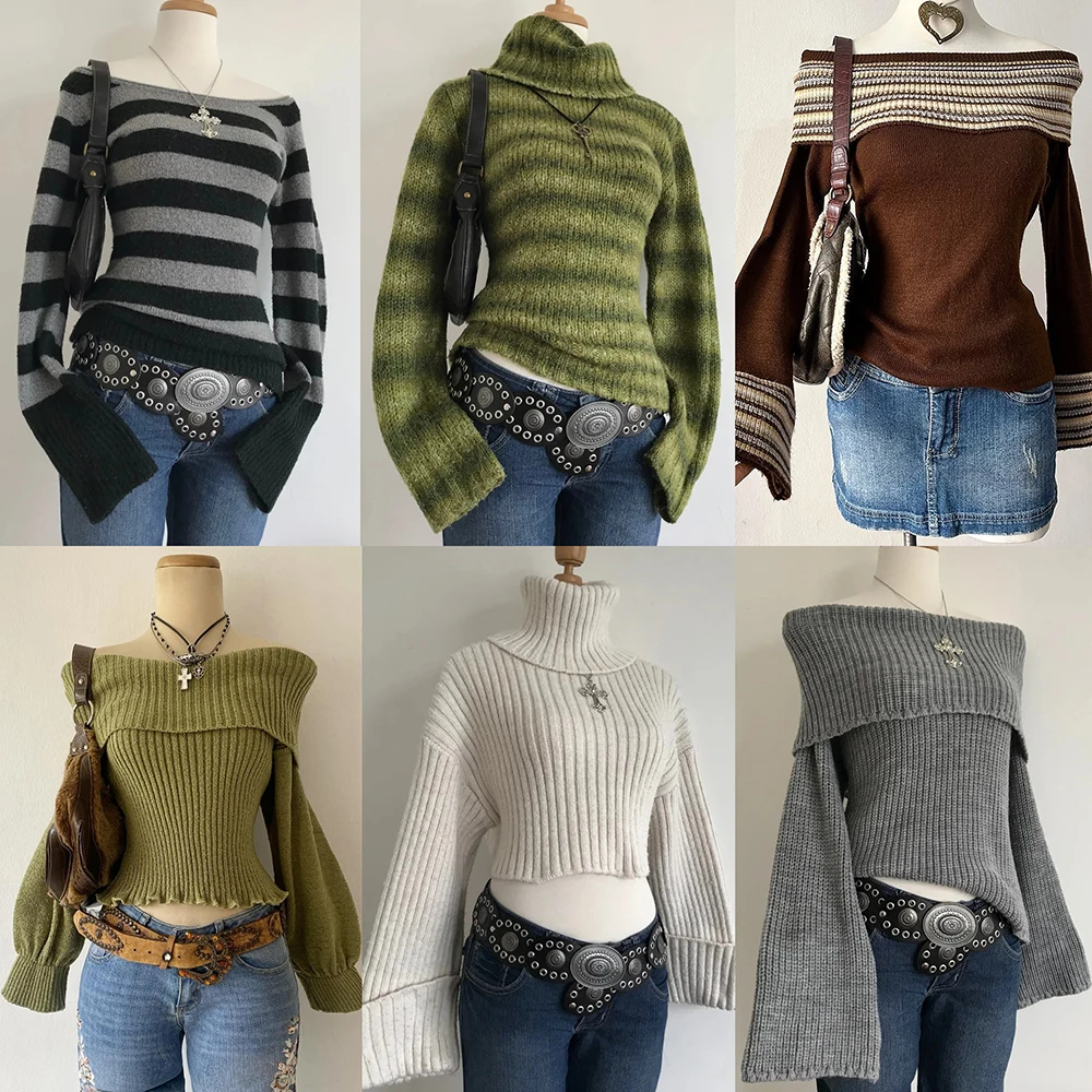 Spicy Girls Harajuku Y2K Long Sleeve Top