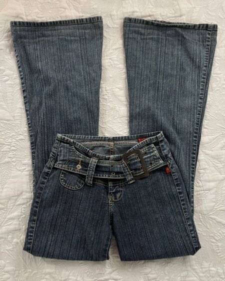 Y2K Vintage Low Rise Flare Jeans