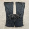 Y2K Vintage Low Rise Flare Jeans 65041 k2dmsr