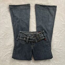 Alternative view of Y2K Vintage Low Rise Flare Jeans