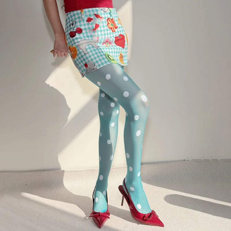 Polka Dot Tights