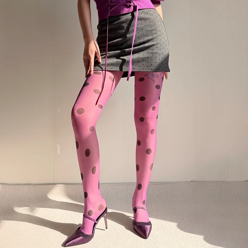 Polka Dot Tights