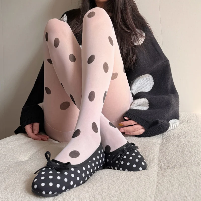 Polka Dot Tights