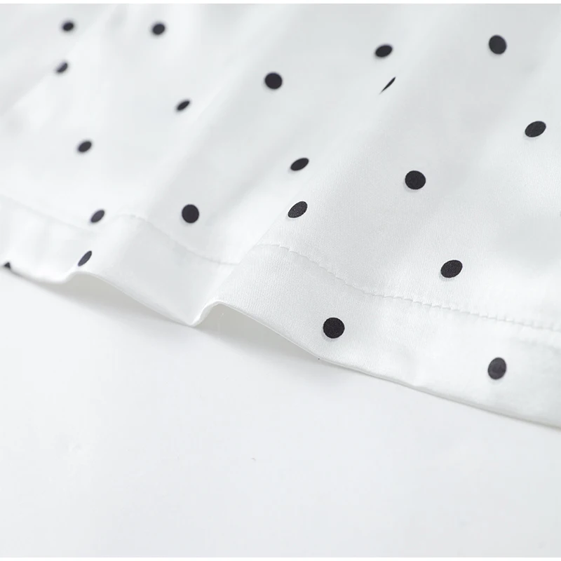 Vintage Polka Dot Backless Top Women
