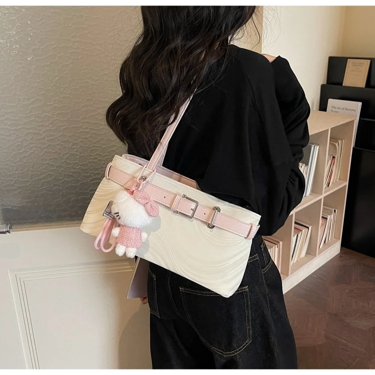 retro plaid women shoulder bag