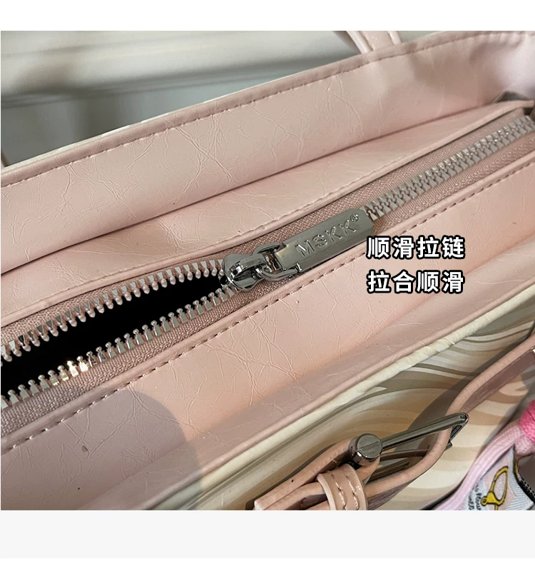 retro plaid women shoulder bag