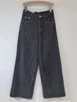 Alternative view of High Waist Wide Leg Jeans