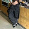 Women Striped Wide Leg Jeans