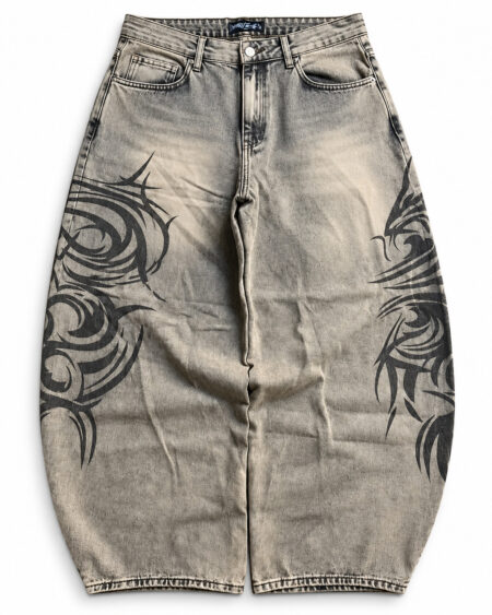 Tattou Loose Straight-Leg Pants