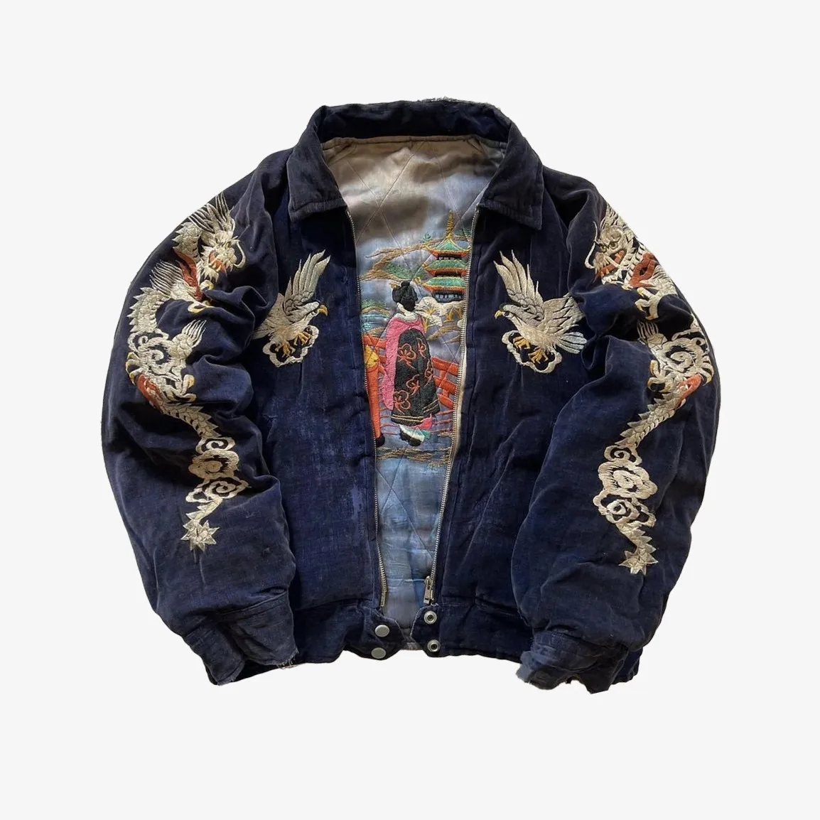 Ryu Embroidered Dragon Jacket