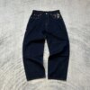 Sakura Cherry Blossom Wide Leg Jeans - Image 4