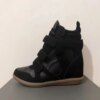 Blush Wedge Sneakers - Image 4