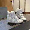 Blush Wedge Sneakers - Image 7