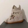 Blush Wedge Sneakers - Image 5
